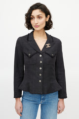 Chanel Gold & Pink CC Brooch