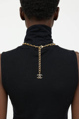 Chanel 2017 Coco Mark Key Necklace