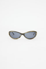 Chanel Green Gradient 5027 Oval Sunglasses