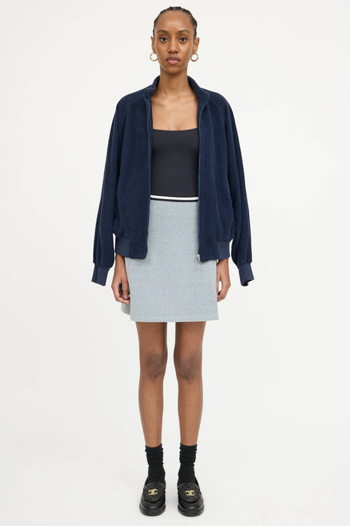 Chanel 1998 Jersey Mini Skirt