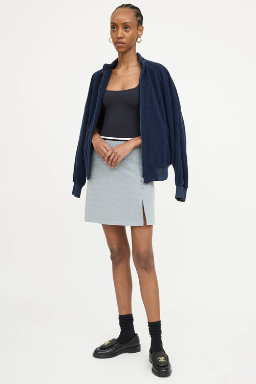 Chanel 1998 Jersey Mini Skirt