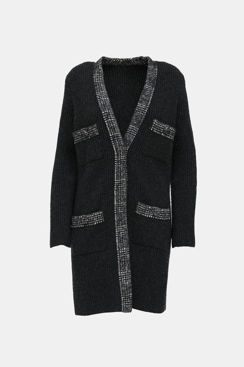 Chanel 2007 Knit Open Cardigan