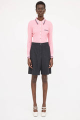 Chanel Wool Tweed Wide Leg Shorts
