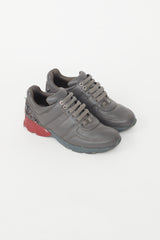 Dark Grey & Tweed Sneaker Chanel