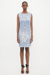 Chanel Jacquard Knit Shift Dress
