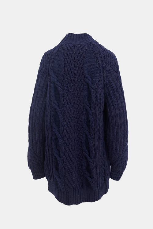 Chanel Pre-Fall 2018 Knit Anchor Sweater Dress