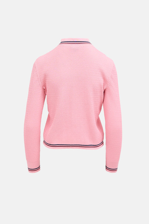 Chanel 2023 Knit Polo Top