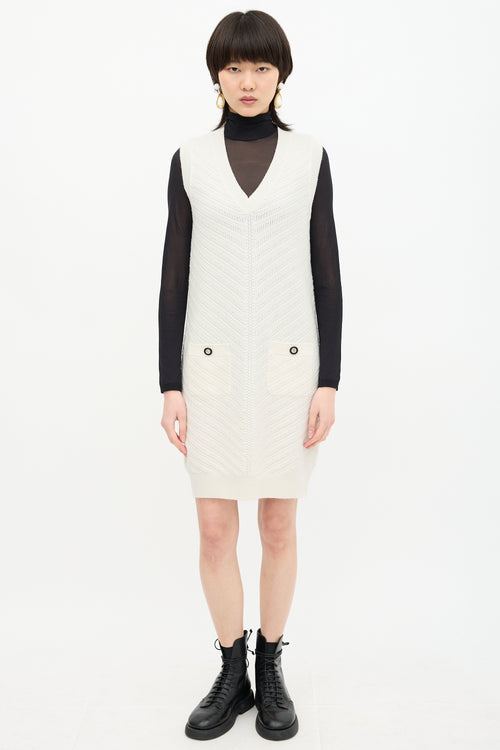 Chanel Knit Cashmere Dress