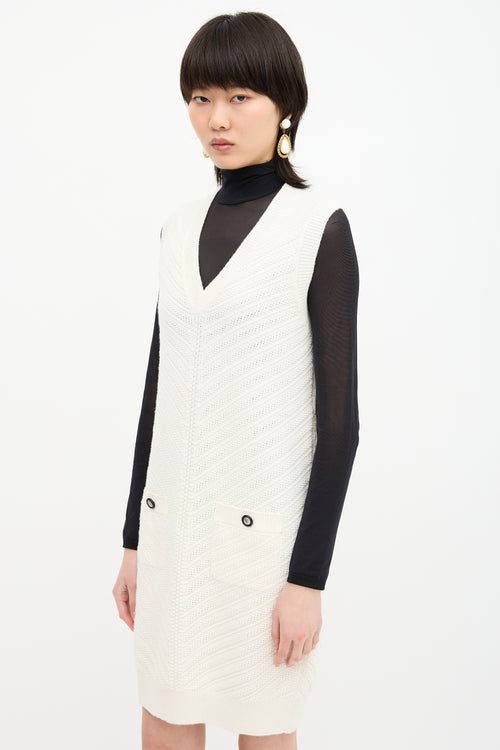Chanel Knit Cashmere Dress