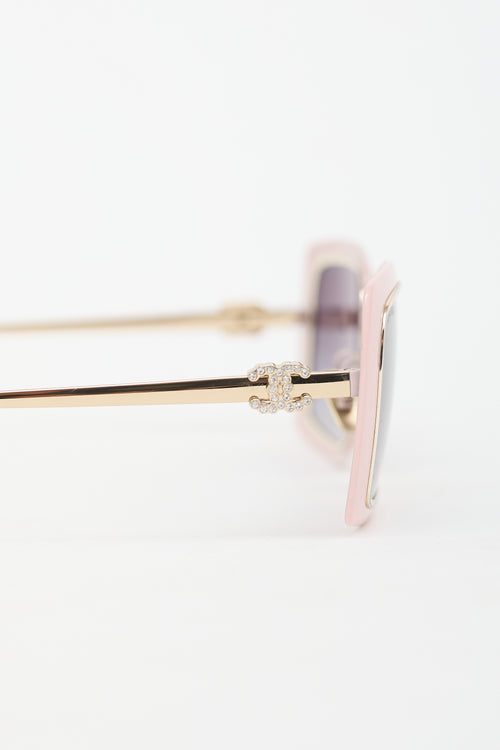 Chanel L7416 Rectangle Sunglasses