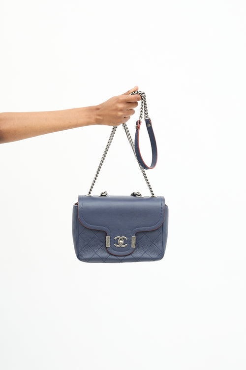 Chanel Leather Archi Chic Flap Bag