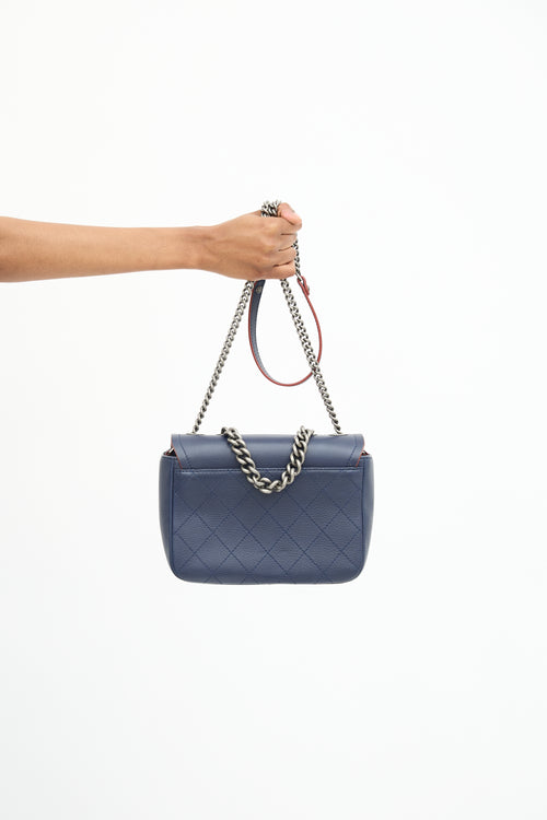 Chanel Leather Archi Chic Flap Bag