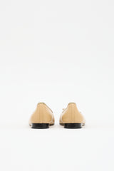 Chanel Leather CC Ballet Flat
