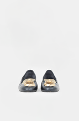 Chanel Leather CC Flower Pump