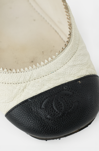 Chanel Leather CC Mary Jane Flat