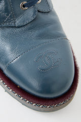 Chanel Leather 2017 CC Combat Boot