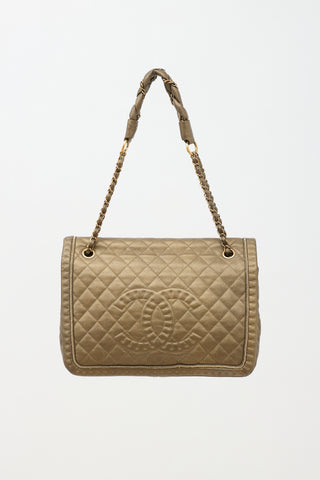 Chanel Leather Istanbul Accordion Flap Bag