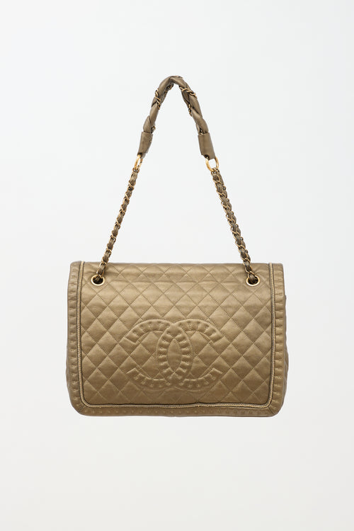 Chanel Leather Istanbul Accordion Flap Bag