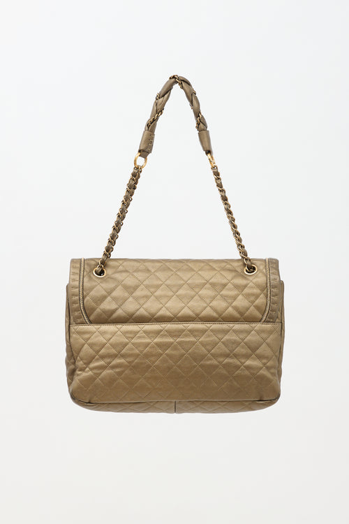 Chanel Leather Istanbul Accordion Flap Bag