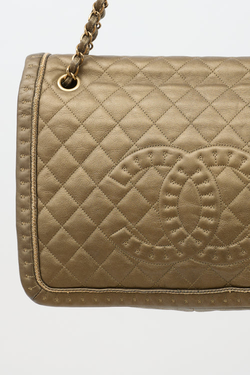 Chanel Leather Istanbul Accordion Flap Bag