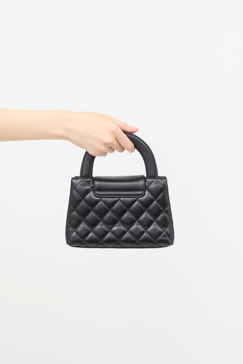 Chanel Quilted Leather Mini Kelly Bag