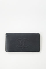 Chanel Leather Timeless CC L-Yen Wallet