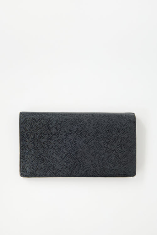 Chanel Leather Timeless CC L-Yen Wallet