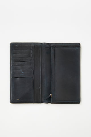 Chanel Leather Timeless CC L-Yen Wallet