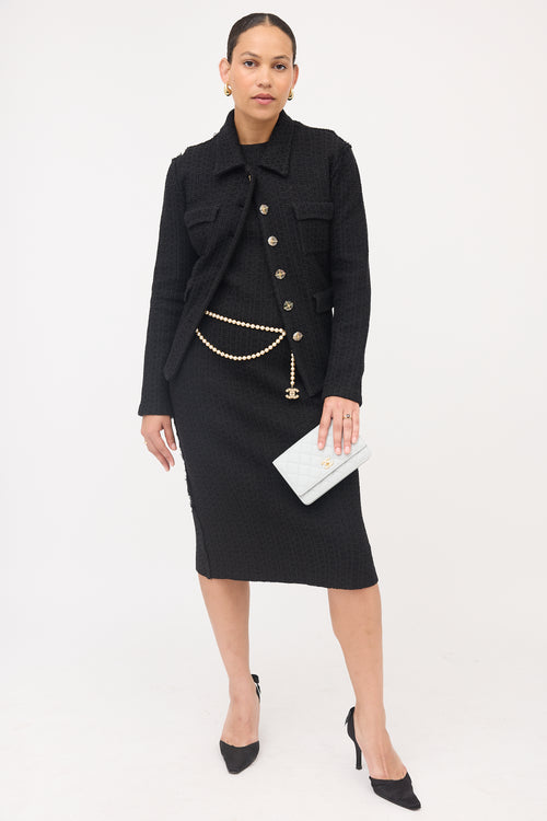 Chanel Leather Wallet On Chain Bag