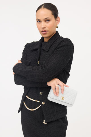 Chanel Leather Wallet On Chain Bag