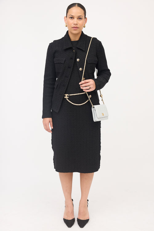 Chanel Leather Wallet On Chain Bag