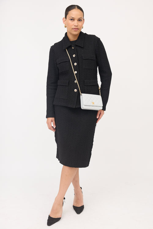 Chanel Leather Wallet On Chain Bag