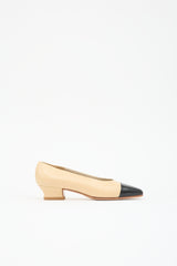 Chanel Leather Almond Toe Pump