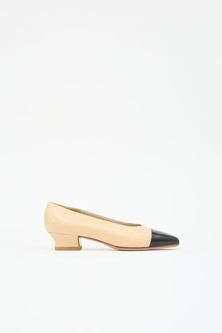 Chanel Leather Almond Toe Pump