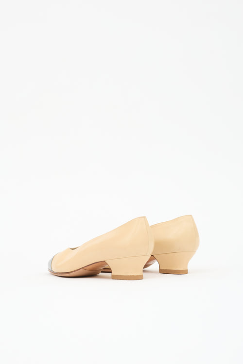 Chanel Leather Almond Toe Pump