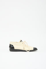 Chanel Leather CC Sneaker