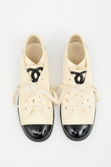 Chanel Leather CC Sneaker