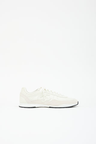 Chanel Leather CC Sneaker