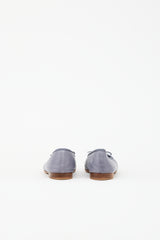 Chanel Leather CC Ballet Flat