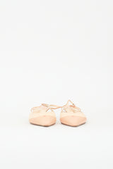 Chanel Leather CC Slingback Heel