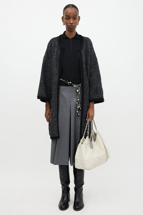 Chanel Leather Coco Cabas Tote Bag