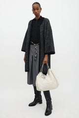 Chanel Leather Coco Cabas Tote Bag