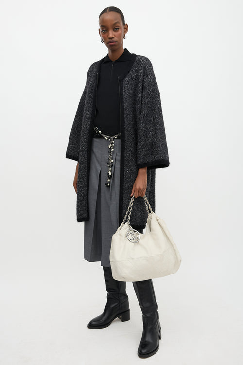 Chanel Leather Coco Cabas Tote Bag