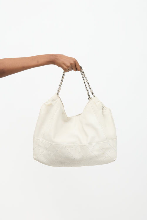 Chanel Leather Coco Cabas Tote Bag