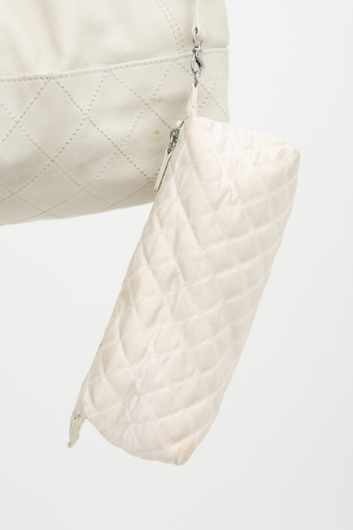 Chanel Leather Coco Cabas Tote Bag