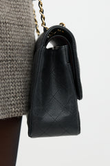 Chanel Leather Jumbo Double Flap Bag