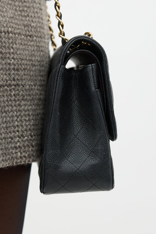 Chanel Leather Jumbo Double Flap Bag