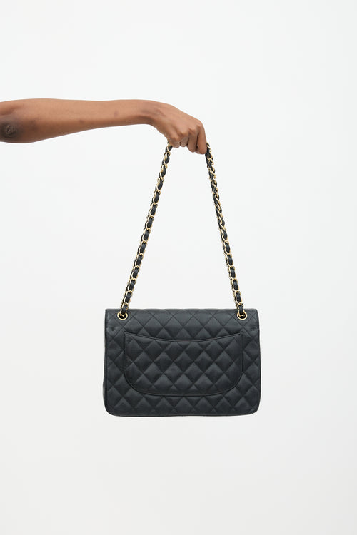 Chanel Leather Jumbo Double Flap Bag