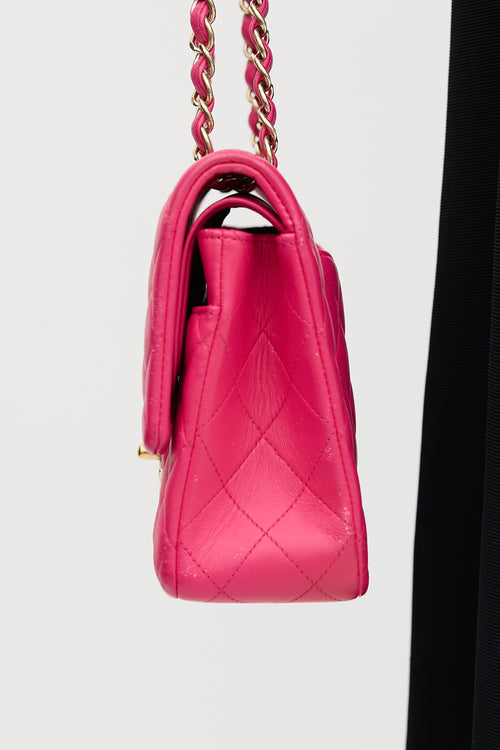 Chanel Leather Medium Double Flap Bag