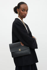 Chanel Leather Sleek and Chic  Clutch